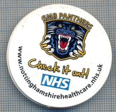 AX 635 INSIGNA- GMB PANTHERS -PANTERELE DIN NOTTINGHAM -CLUB BRITANIC DE HOCHEI foto
