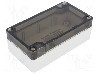 Carcasa policarbonat, 65mmx120mmx40mm, IP66, HAMMOND - 1554C2GYSL