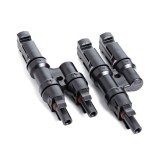 Cumpara ieftin Set Conector MC4 Y PNI Mama-Tata, Spliter Cablu Solar 4-6mm, Conectare Paralel Panouri Fotovoltaice, 30A, 1000V, IP67