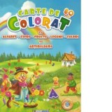 Jumbo 80 - Carte de colorat: Alfabet Cifre Fructe Legume Culori