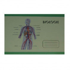 Caiet Biologie Format B5, 24 File, Dictando + Veline - Tip Special de Caiet Scolar