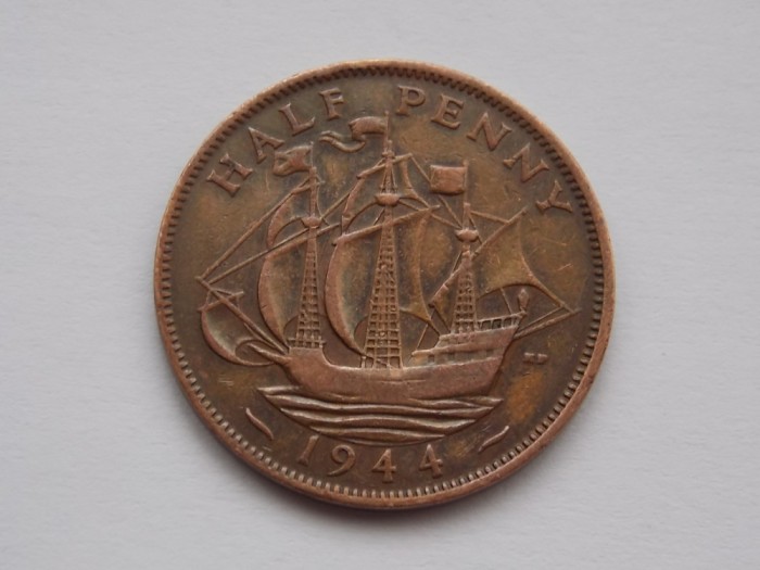 HALF PENNY 1944 GBR