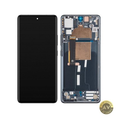 Display cu Touchscreen Motorola Edge 30 Fusion cu Rama Negru (Cosmic Grey) Service Pack 5D68C21527 foto