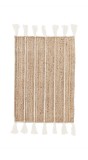 Cumpara ieftin Covor iuta natur alba Jalaja 60x90 cm
