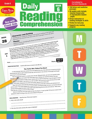 Daily Reading Comprehension, Grade 6