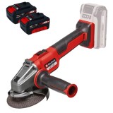 Einhell AXXIO 18/115 Q PXC + Twinpack - Polizor unghiular 115 mm + Set 2 acumulatori Li-Ion 18 V 4 Ah