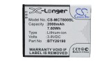 Cameron Sino 2000mAh Mobistel Cynus T8 Baterie