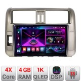 Navigatie Toyota Prado 2010-2013 A-347 4+64 InCell Display 1K Android Waze USB Navigatie Internet Youtube Radio