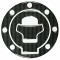 Autocolant protector pentru buson rezervor motocicleta Carbon Suzuki 7 gauri Garage AutoRide
