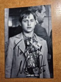 autograf pe fotografie nadia comaneci
