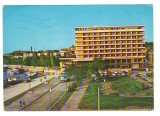 CPIB 18451 CARTE POSTALA - TULCEA. HOTEL TURISTIC &quot;DELTA&quot;, Circulata, Fotografie