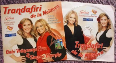 Gabi Vranceanu Firea si Simona Gherghe, Trandafiri de la Moldova, CD foto