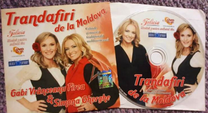 Gabi Vranceanu Firea si Simona Gherghe, Trandafiri de la Moldova, CD