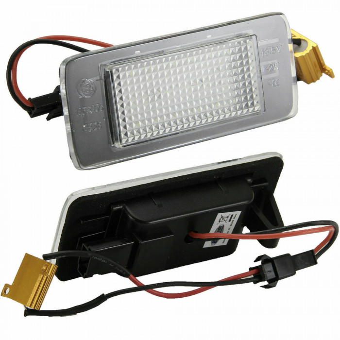 Lampi numar LED pentru Opel Astra J Sports Tourer Caravan/Break/Combi, Zafira C Tourer