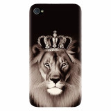 Husa silicon pentru Apple Iphone 4 / 4S, Lion King