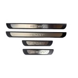Ornamente praguri auto Sport universale plastic aluminiu polisat set 4 bucati Cod: 310008T-FMS39