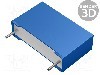 Condensator cu poliester, 3,3&micro;F, {{Tensiune de lucru max.}}, EPCOS - B32924C3335M000