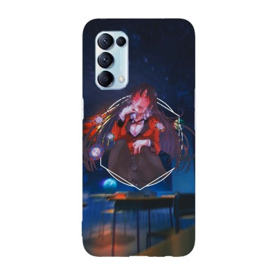Husa compatibila cu Oppo Find X3 Lite model Jabami Yumeko Kakegurui, Silicon, TPU, Viceversa foto