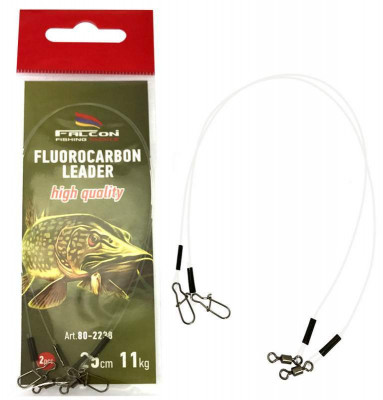 Falcon Plumb Fluorocarbon 25cm - 2 buc 7 kg foto