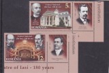 ROMANIA 2020 - TEATRUL NATIONAL DIN IASI, TABS 2, MNH - LP 2292, Istorie, Nestampilat