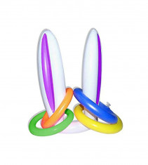 Urechi gonflabile de iepure cu 4 inele gonflabile pentru copii foto