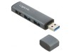 Hub USB 3.2 Aluminiu 5Gbps 3 Porturi USB-A, Logilink