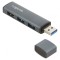 Hub USB 3.2 Aluminiu 5Gbps 3 Porturi USB-A