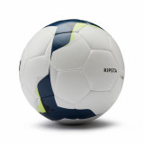 Minge Fotbal Hybride F500 FIFA BASIC Mărimea 4 Alb-Galben, Kipsta