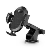 Suport Auto Bord/Parbriz Techsuit Gravity Grip S113, Universal, Negru