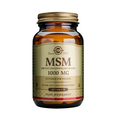 MSM 1000mg Solgar 60tbl foto