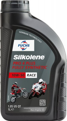 (PL) 4T 4T Silkolene Pro 4 Plus SAE 10W50 1L SL JASO MA-2 ESER SINTHEETIC foto