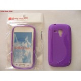 Husa Silicon S-Line Mov Samsung Galaxy Trend S7560 Protectie Premium