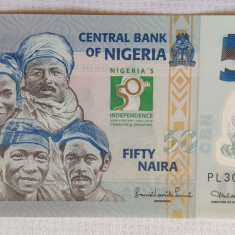 NIgeria - 50 Naira (2010) bancnota comemorativă - polimer