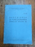 Descrierea si functionarea franelor Knorr KE, CFR / R7P1F, Alta editura