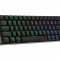 Tastatura Gaming Mecanica Cooler Master SK622 Wireless Bluetooth 4.0 RGB Low Profile Cherry MX RED US Space Grey