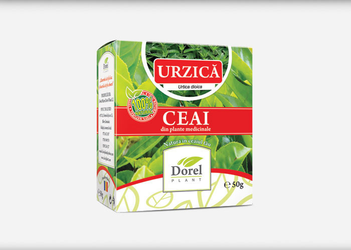 Ceai urzica 50gr dorel plant