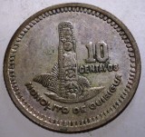 J.111 GUATEMALA 10 CENTAVOS 1950 ARGINT