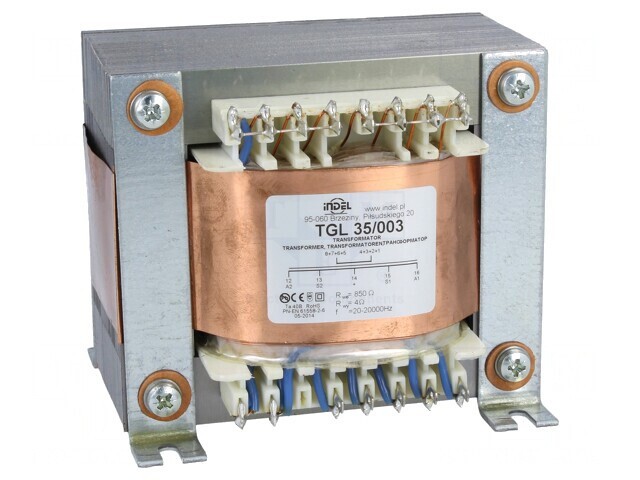 Transformator Difuzor 35VA 4&Omega; TGL 35/003