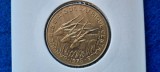 CONGO AFRICA CENTRALA 10 FRANCS 1975 ANTILOPA ELAND