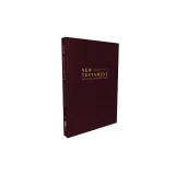 Niv, New Testament with Psalms and Proverbs, Pocket-Sized, Paperback, Burgundy, Comfort Print