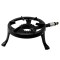 Arzator rotund, pirostrie din fonta, FOXMAG24, diametru 33cm, 2.5m furtun, 2 coliere, stut butelie