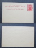 Great Britain 1892 Postal History Rare Postcard UNUSED D.921