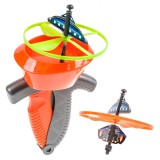 Lansator Discuri Zburătoare, Plastic, Varsta 3+, Multicolor, Oem