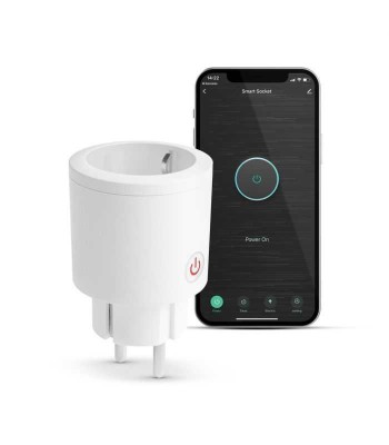 Priza inteligenta WIFI cu contor de consum compatibila Amazon Alexa foto