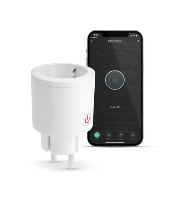 Priza inteligenta WIFI cu contor de consum compatibila Amazon Alexa