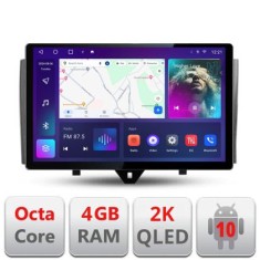 Navigatie dedicata Smart For Two 2010-2015 N-Smart10 Edonav ecran 13&quot; 2K 8 si 128 Android Waze USB Navigatie 4G 360 Toslink Youtub CarStore Technology