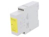 Releu de siguranță 7S 24VDC 2 ieșiri pentru șină DIN IP20, Finder