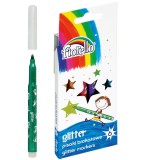 Cumpara ieftin Set 6 markere cu glitter,varf rotund