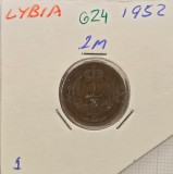 624 Libya Libia, 1 Millieme 1952 Idris I, KM#1