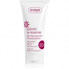 Ziaja Jasmine crema pentru reintinerire de maini 50+ 50 ml